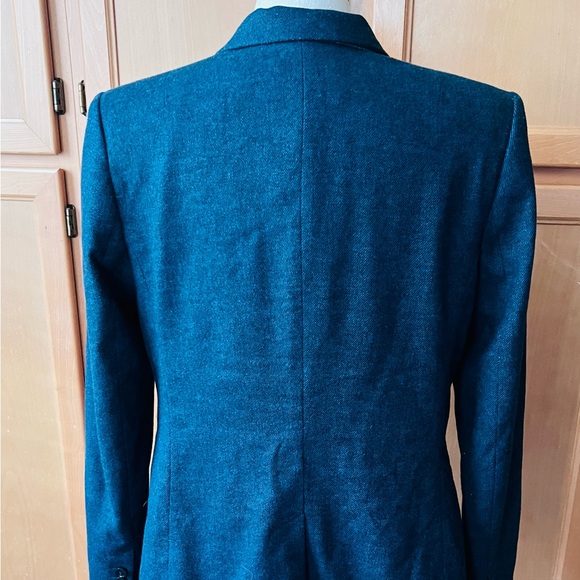 Banana Republic Nova Fides Italy Blazer Single Button Wool size 12 - Picture 4 of 8